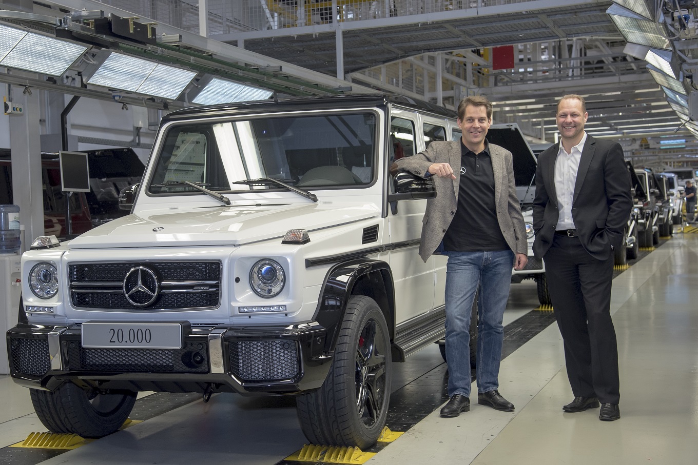 Mercedes-Benz выпустил рекордное количество внедорожников G-Class