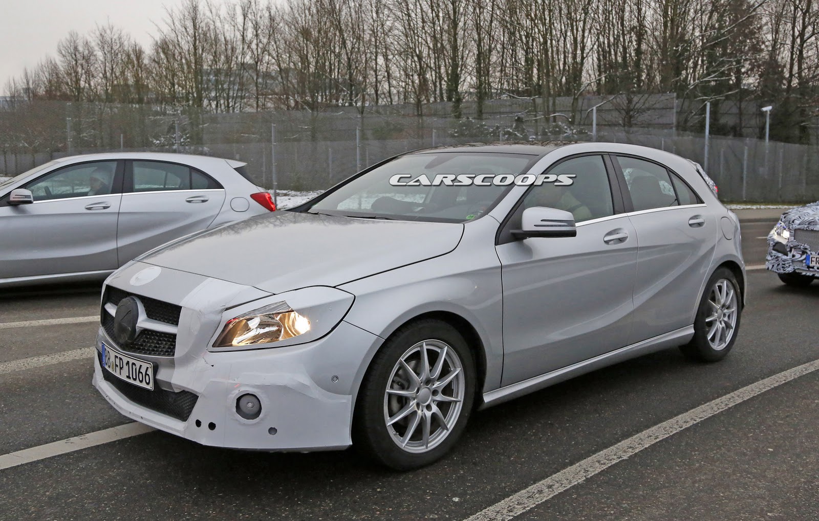 Mercedes A-Class spy photo