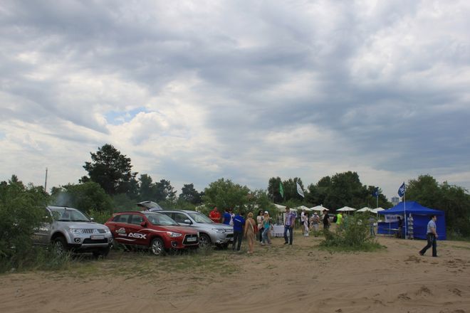 «НИКО-Украина» на Подоле — выездной тест-драйв Safari Fest внедорожной линейки автомобилей Mitsubishi, фото 3