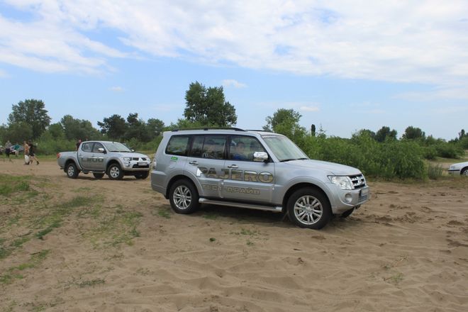 «НИКО-Украина» на Подоле — выездной тест-драйв Safari Fest внедорожной линейки автомобилей Mitsubishi, фото 2