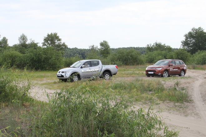 «НИКО-Украина» на Подоле — выездной тест-драйв Safari Fest внедорожной линейки автомобилей Mitsubishi, фото 6