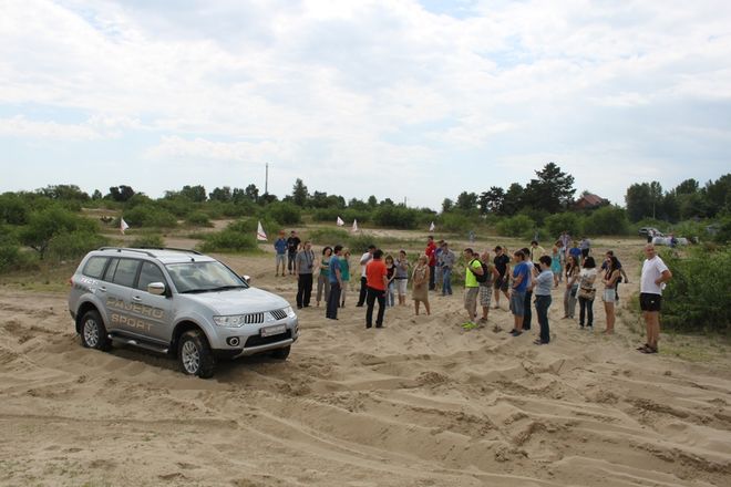 «НИКО-Украина» на Подоле — выездной тест-драйв Safari Fest внедорожной линейки автомобилей Mitsubishi, фото 4