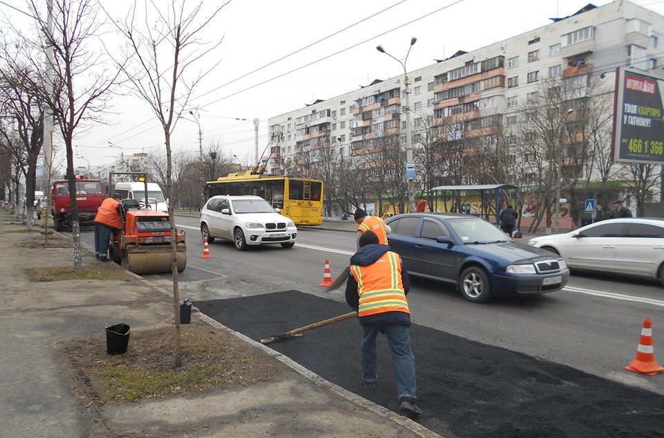 Обнародован график текущего ремонта киевских дорог (документ)