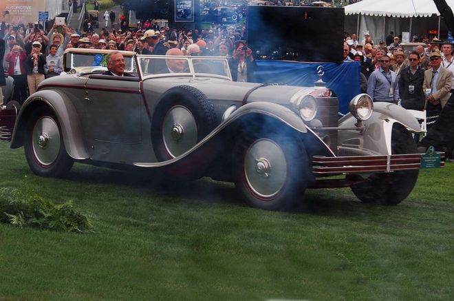 Mercedes-Benz Saotchik Torpedo (1928) — экстерьер, в динамике, в движении