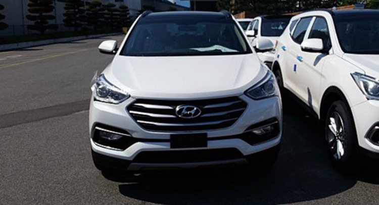 Фото обновлённого Hyundai Santa Fe попали в сеть