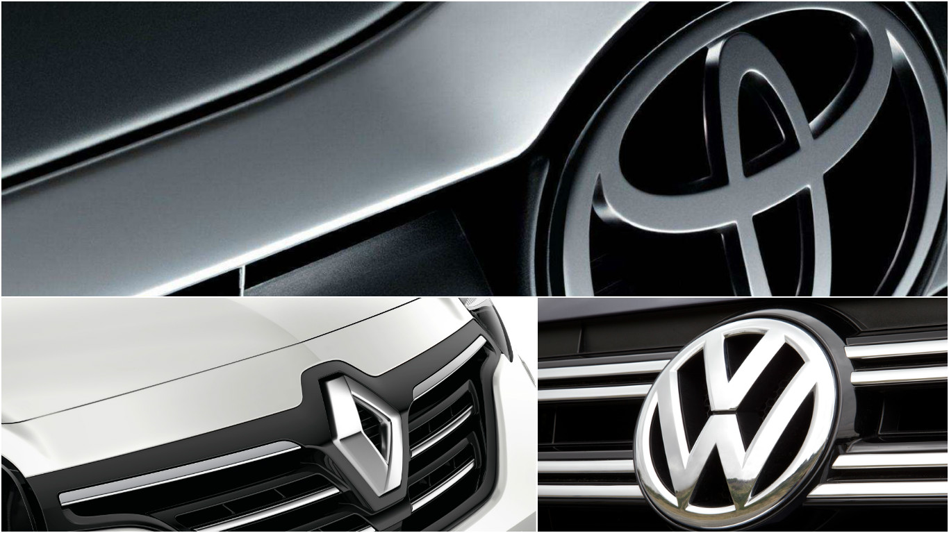 Toyota, Renault и Volkswagen вышли в лидеры авторынка Украины