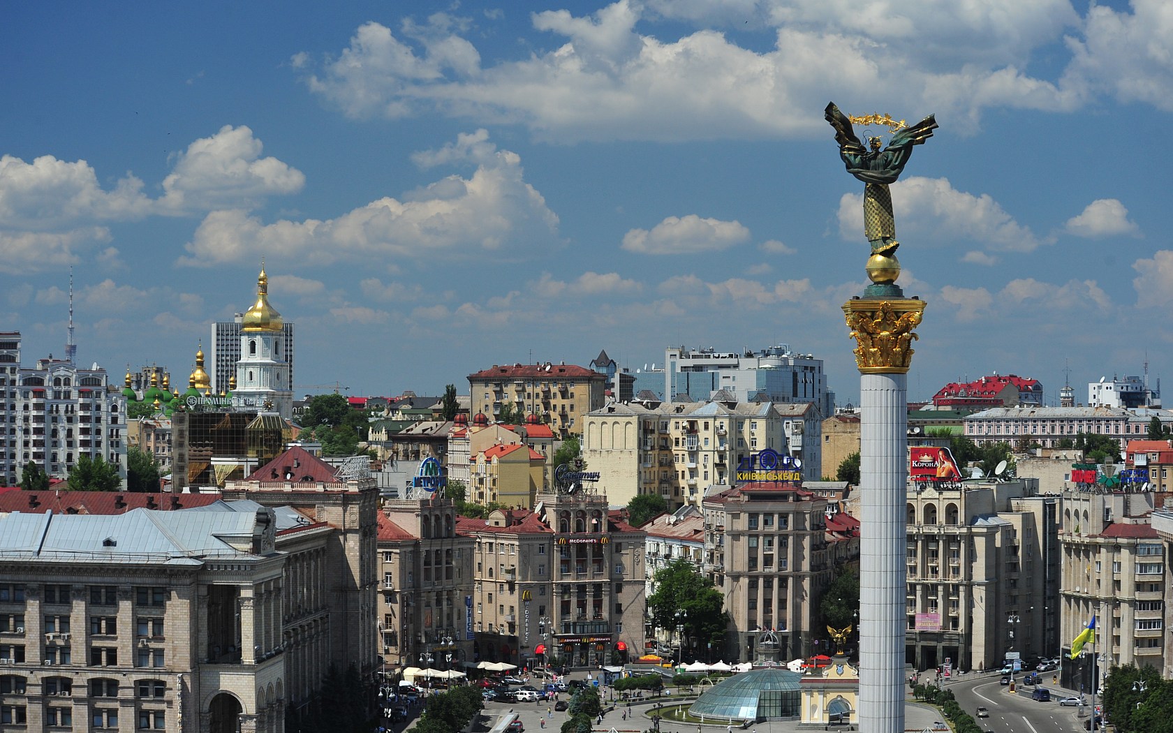 В центре Киева 19 августа будут перекрывать улицы