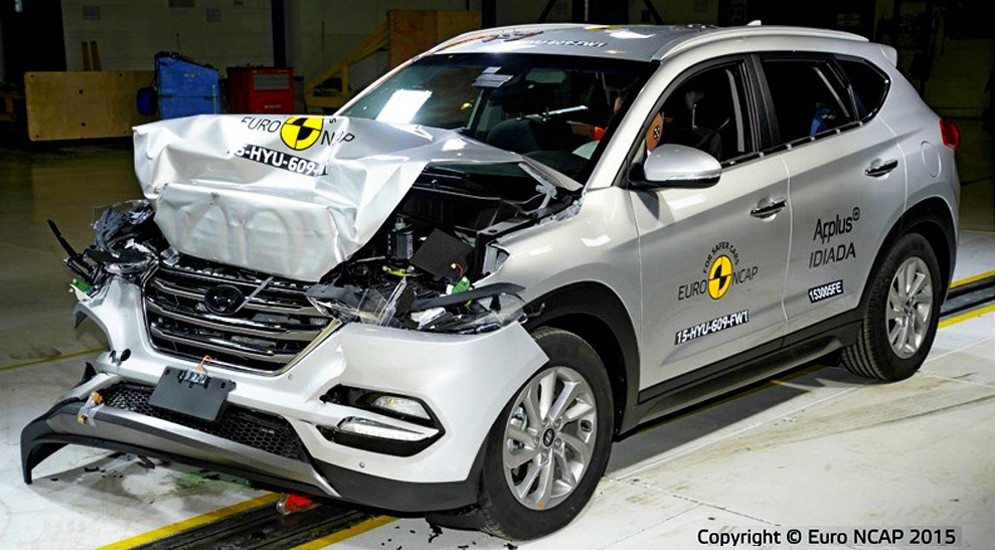 Euro NCAP провел краш-тесты Hyundai Tucson, Mazda MX-5 и Opel Karl (видео)