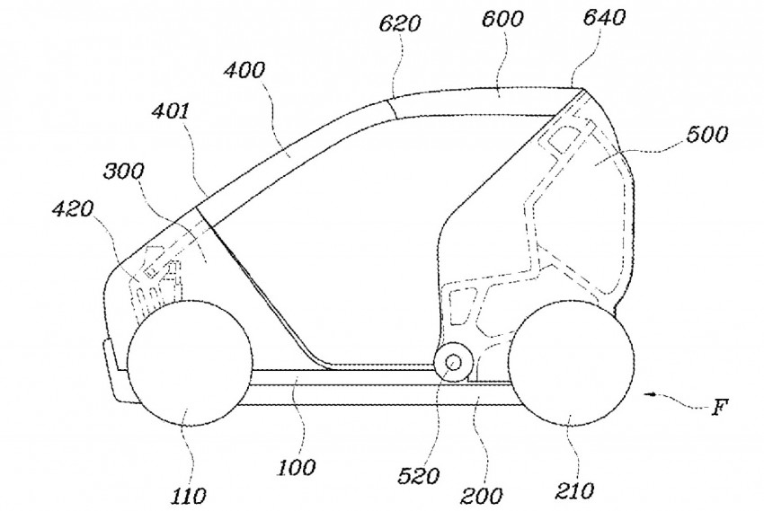 Hyundai оформила патент на складной ситикар