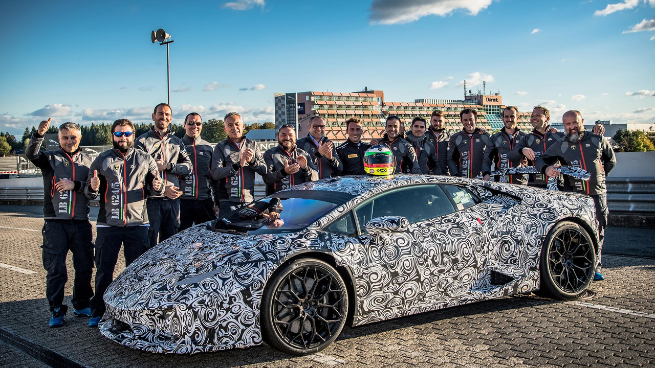 Lamborghini Huracan установил рекорд круга на Нюрбургринге