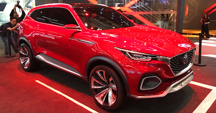 MG готовит новейшую премьеру X-Motion Concept для Пекинского автомобильного салона