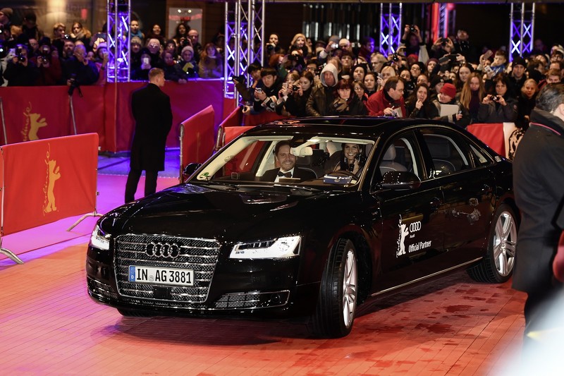 Гостей Берлинале доставлял беспилотный Audi A8 (видео)