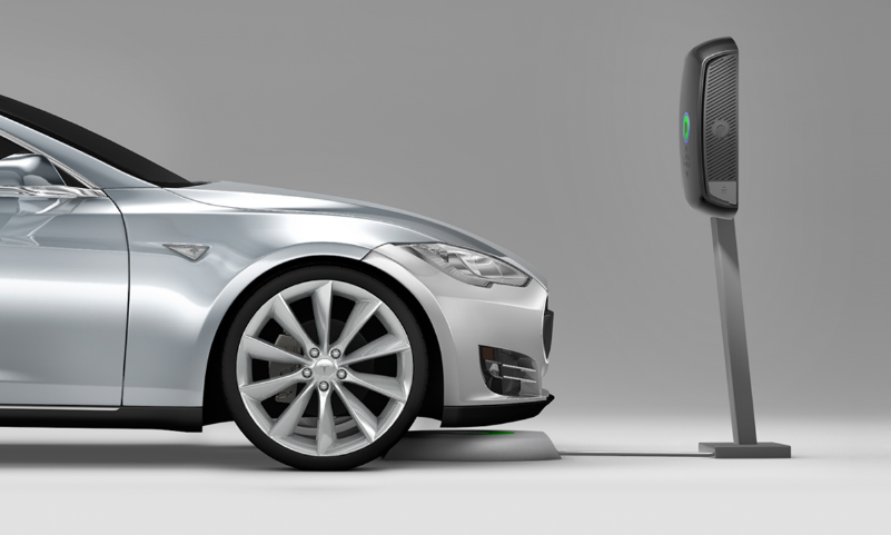 Электрокар Tesla Model S получил беспроводную зарядку (видео)