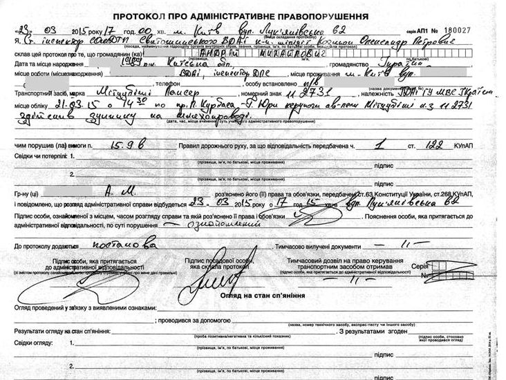 Админпротокол