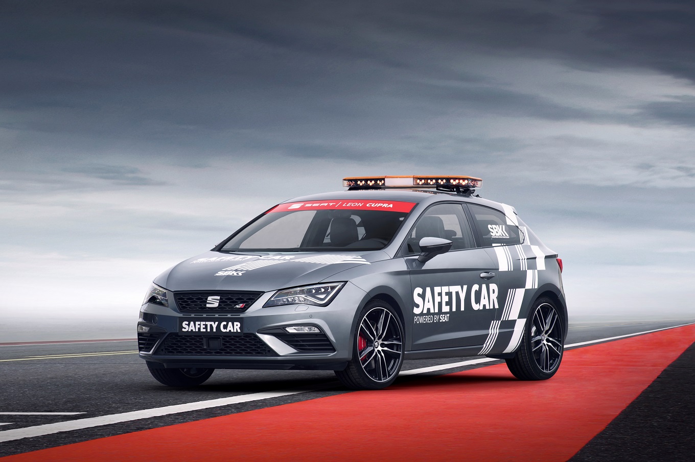 Seat Leon Cupra впервые стал автомобилем безопасности на международных соревнованиях