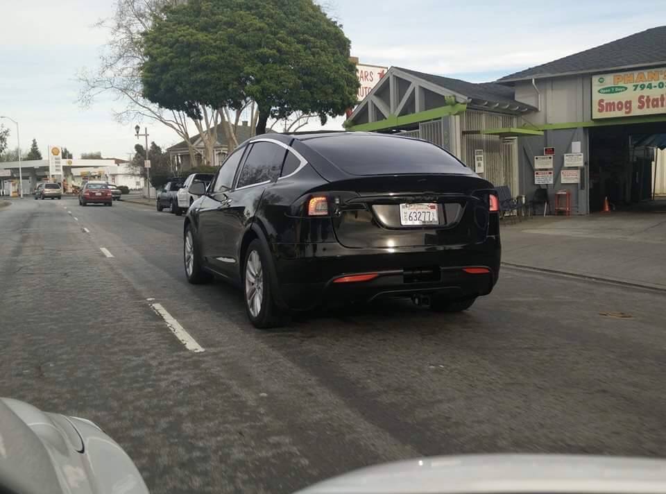 Tesla Model X spy
