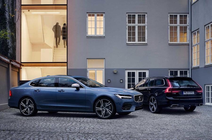 Новые Volvo S90 и V90 получили спорт-пакет R-Design