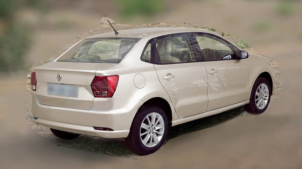 Седану Volkswagen Polo в Индии отрубили «хвост» 