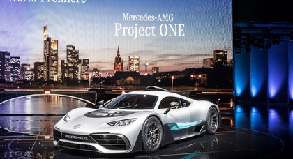 Франкфурт 2017: Mercedes-AMG представил гиперкар Project One