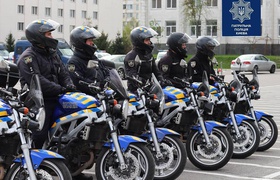 Мотопатруль возобновил работу в Киеве