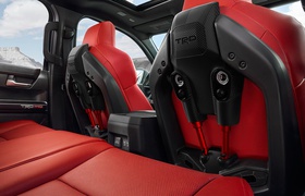 Toyota installed shock absorbers directly into the seats of the 2024 Tacoma