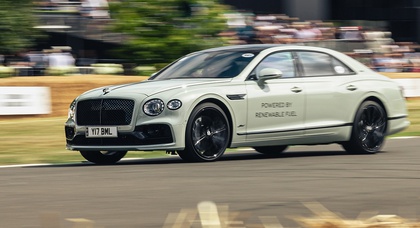 Bentley successfully completes 32 hill climbs at Goodwood using renewable biofuel