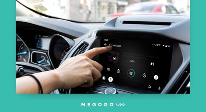 MEGOGO Audio появился на Android Auto 