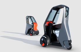 Renault a présenté un véhicule électrique monoplace à trois roues et une vitesse de pointe de 25 km/h