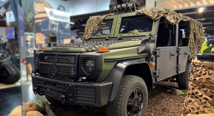 Украина получит от Rheinmetall дополнительные авиадесантные тактические машины Caracal на базе Mercedes G-Сlass