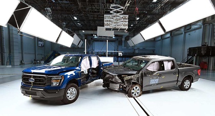 Full-size pickups are terrible at protecting rear-seat passengers, according to IIHS tests