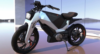 Електричний скутер Peugeot SPx пропонує їздити містом зі стилем