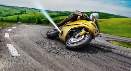 Компания Bosch разработала реактивный стабилизатор для мотоциклов