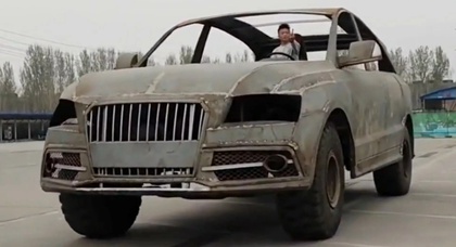 Un artisan chinois crée une réplique massive d'un SUV Audi 