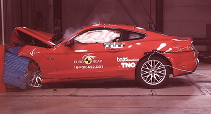 В тестах Euro NCAP Ford Mustang получил всего три звезды