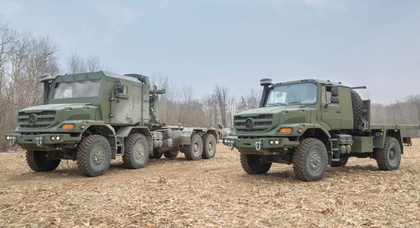 Deutschland hat mehr als 1000 Mercedes-Benz Zetros-Lkw für die Ukraine bestellt, — FAZ