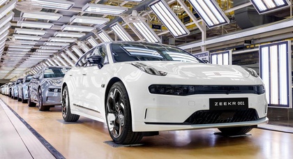 Geely’s EV brand Zeekr starts production of the 001 model for Europe