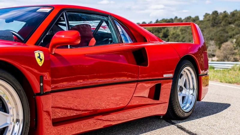 Alain Prost's Ferrari F40 is up for auction with no reserve - The