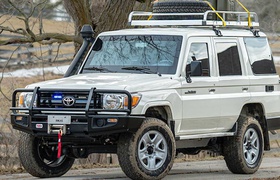 Inkas Upgrades Toyota Land Cruiser 76 to Ultimate Armored Off-Roader