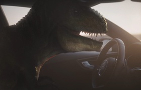 Audi выпустила рекламу с динозавром. У него депрессия