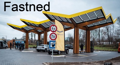 Fastned-Ladepark in Düren als erster Deutschlandnetz-Standort eröffnet