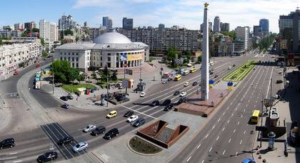 В Киеве из-за высокой аварийности будет реконструирована площадь Победы