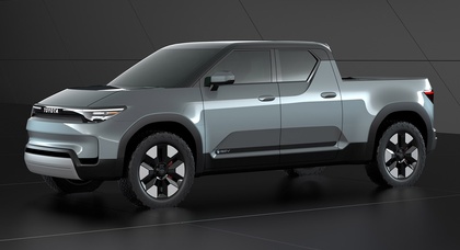 Mid-size electric pickup truck Toyota EPU seems not far from production