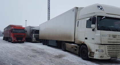 Въезд в Киев грузового транспорта 28 февраля с 05:00 до 10:00 запрещен 