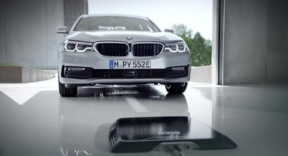 BMW 5 серии «научился» заряжаться без проводов за 3.5 часа