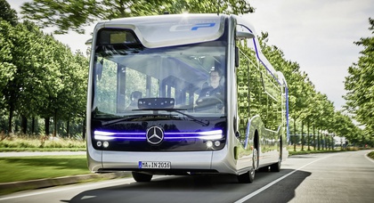 В Нидерландах испытали самоуправляемый автобус Mercedes-Benz
