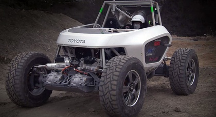 New Toyota quad-engine off-roader made for the Moon and space