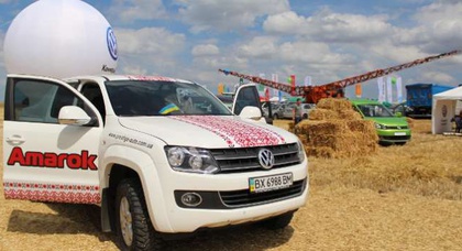 Volkswagen Amarok – між небом і землею...