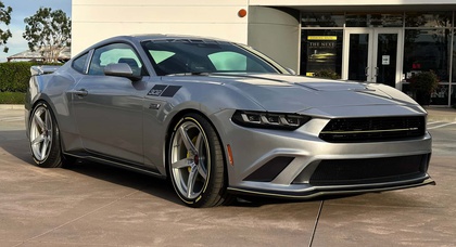 Saleen White Label Mustang is more powerful and less expensive than Mustang Dark Horse