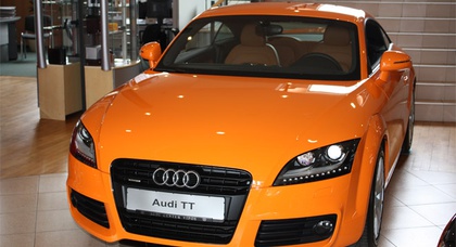Audi TT Coupe с эксклюзивной окраской кузова доступна в «Ауди Центр Випос»
