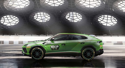 Lamborghini представила новый гоночный концепт Urus ST-X